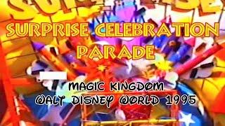 Surprise Celebration Parade Retro Walt Disney World 1995