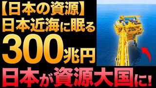 【衝撃】日本近海に眠る「巨大資源」世界が震えた！【トップ3】【300兆円】