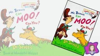 Read Along | Dr  Seuss presents - Mr  Brown Can Moo!  Can You? (with Highlighted words!)