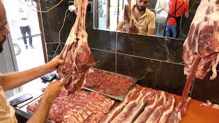 The Most Delicious Lamb Meat Kebab! Selling 350 kg of Kebab a Day | Turkish Street Food