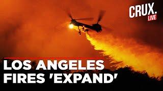 Los Angeles Fire Live News | LA Palisades Fire | Santa Ana Winds | California Wildfires | Crux Live