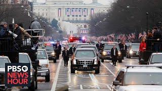 WATCH: President Donald Trump's motorcade heads to White House