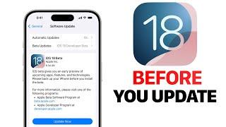 iOS 18 Beta 1 - Watch THIS BEFORE You Update!