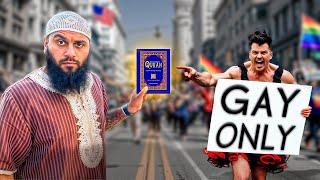 Muslim Gives Dawah in America's LGBTQ Capital! SHOCKING TRUTH