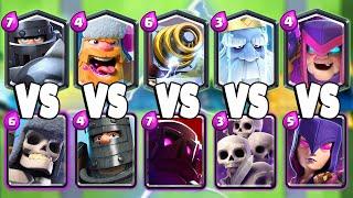 LEGENDARY TEAM vs EPIC TEAM - Clash Royale Olympics