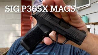 Sig P365X/XL Magazine Options