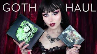 COLLECTIVE GOTH HAUL | Lovelace Cosmetics Hexbomb - Etah Love Magic Markings - Noctex | Vesmedinia