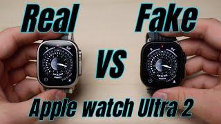 Fake Apple Watch Ultra 2 Vs Real - Which is the fake?