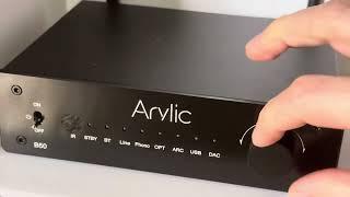 Arylic - B50 - Wireless Stereo Amplifier - Knob Feel Review