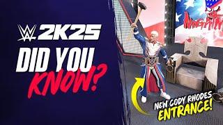 WWE 2K25 Did You Know?: More New Features, Secrets & Easter Eggs in WWE 2K25! (Episode 2)