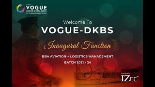 Vogue DKBS - Inaugural Ceremony - BBA Aviation 2021