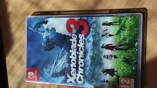 Xenoblade Chronicles 3 Switch unboxing (PAL)