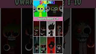 OWAKCK Phase 1 2 3 4 5 6 7 8 9 10 #sprunki#incrediboxsprunki #owakcx #sprunkisong #sprunkimod