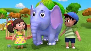 Hathi Dada Hathi Dada | Hindi Nursery Rhymes | हाथी दादा हाथी दादा | Baby Songs Hindi | Hindi Kavita