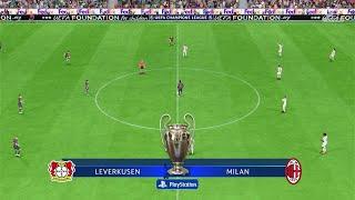 Bayer Leverkusen vs AC Milan UEFA Champions League 2024