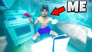 Gym Workout Under Water️ Will your weight disappear under water?