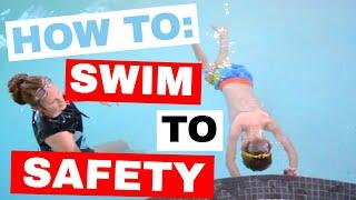 Survival skills swimming pool - Swimming lessons for beginners step by step