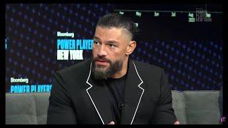 Roman Reigns & Paul Heyman / Bloomberg Live Sept. 5, 2024