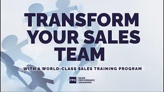 Transform Your Sales Team with a World-Class Sales Training Program | Warrior Selling Program | FPG