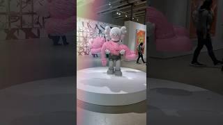 Toys turned masterpieces ️  #youtubeshorts #torontoart #shorts  #artexhibition #kaws #kawsart