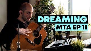 Recording my indie song "Dreaming" in my home studio