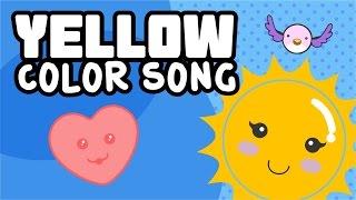 Color Song | Yellow | Colores en Inglés | Songs for children | Nursery rhymes