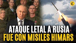 ¿Cómo respondió RUSIA al ATAQUE con MISILES HIMARS que dejó decenas de SOLDADOS fallecidos?