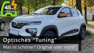 Dacia Spring - Ohne Reling, mit Scheibentönung. Eure Meinung?