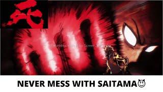 NEVER MESS WITH SAITAMA | SAITAMA SIGMA RULE | ANIME BRUH #saitama #genos #gokuvssaitama