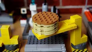 Lego Cake Factory - Stop Motion Cooking