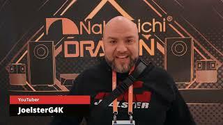 JoelsterG4K, Youtuber | Nakamichi DRAGON 11.4.6 CES 2023 Demo Reaction