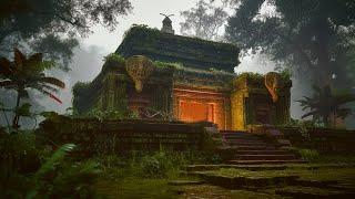 Welcome to the Rainy Jungle Ancient Temple  Immersive Ambience Experience for Relax and Sleep