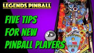 Five Tips for New Pinball Players on the @Games Legends Pinball