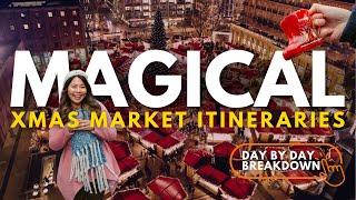 7 MAGICAL CHRISTMAS MARKET ITINERARIES TO STEAL | Tried & Tested European Christmas Market Trips!