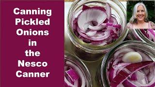 Pickled Onion Recipe for Canning | Water Bath Canning Pickled Onions in the Nesco Smart Canner