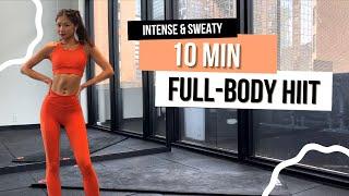 10 MIN KILLER Full Body HIIT Workout | Calorie burning, NO EQUIPMENT, MUSCLE TONING