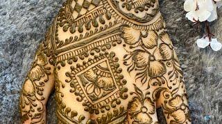 Latest easy mehndi design | Simple mehndi design for beginners | Beautiful backhand mehndi design