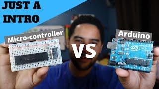 Arduino vs Microcontroller, there is a difference that might surprise you!