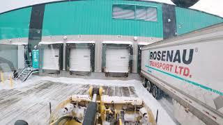 Snow Clearing a Freight & Transport Shipping Yard | Snow Removal