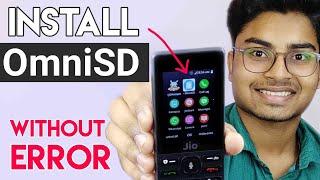 How to Install OmniSD in Jio Phone with PC in Hindi | Download in F2403N