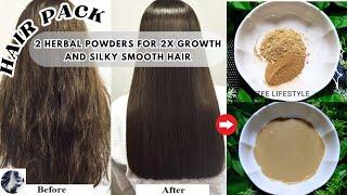 Hair Pack for Dry Frizzy Hair | Homemade Hair Pack for Silky Smooth Hair and Extreme Growth