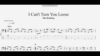 Otis Redding - I Can't Turn You Loose (bass tab)