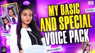 PAYAL SPECIAL/BASIC VOICE PACK | *EPIC FUNNY BGMI HIGHLIGHT