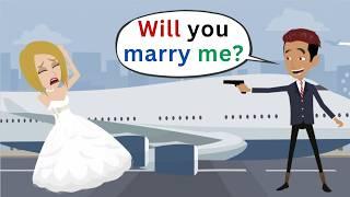 Will you Marry me?| Basic English conversation | Learn English | Like English