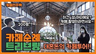 [카페 트리브링] 몽환적인 성에 숲을 꾸며 놓은 특급 대형 카페 추천｜베이커리｜카페투어 | 카페인주택