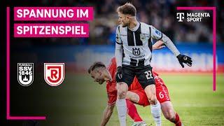 SSV Ulm 1846 - SSV Jahn Regensburg, Highlights mit Live-Kommentar | 3. Liga | MAGENTA SPORT