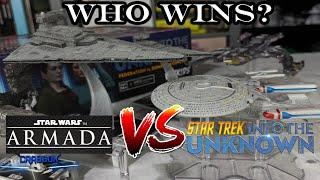 Star Wars Armada vs Star Trek: Into the Unknown! Comparing Quality, Plastic, Value, Paint, and Size!