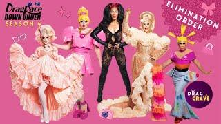 Drag Race Down Under Season 4 Elimination Order | Drag Crave