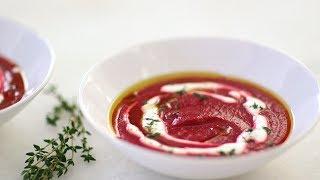 Gingery Beet Soup- Healthy Appetite with Shira Bocar