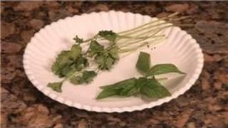 Cooking With Basil : How to Dry Cilantro or Basil